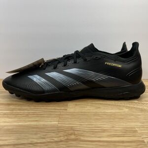 Adidas Predator League‎ TF Turf Black Soccer Shoes Men's 12 Women's 13 IF6377